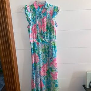 Lilly Pulitzer bohemian queen maxi dress